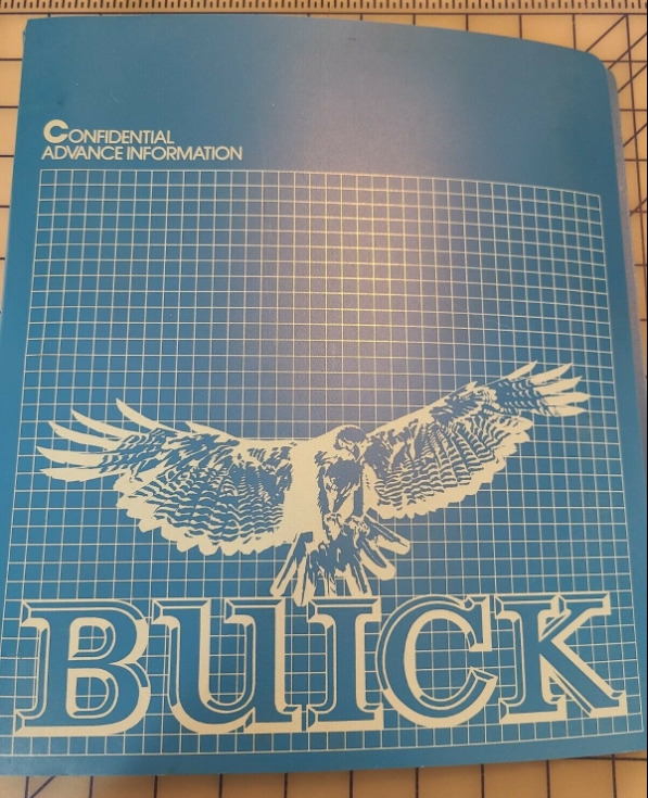 1981 Buick Advance Information Dealer Album