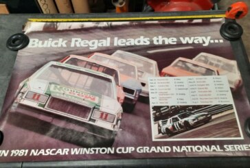 Buick Racing NASCAR Indy Cart Dealership Showroom Posters