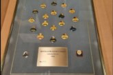 1984 Buick and the Olympic Years Pins Display Piece