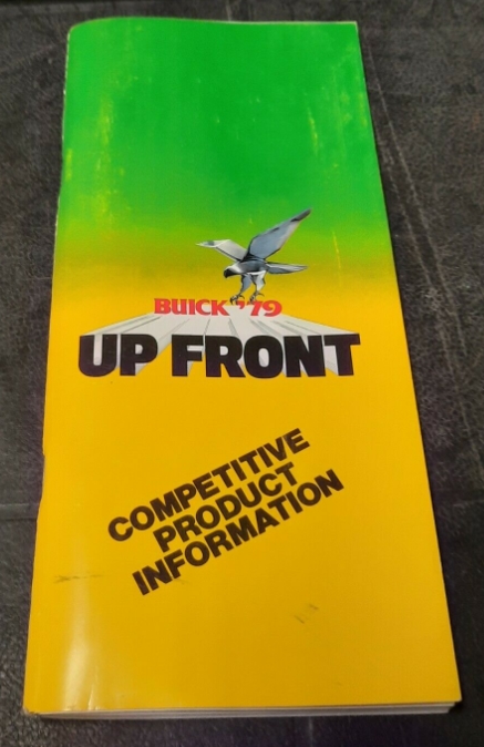 1979 Buick Up Front Dealership Salesman Brochure