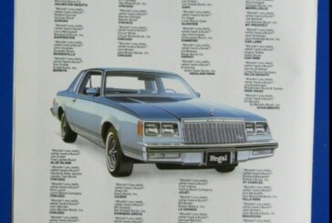 1978 1980 1981 Vintage Buick Car Advertisements