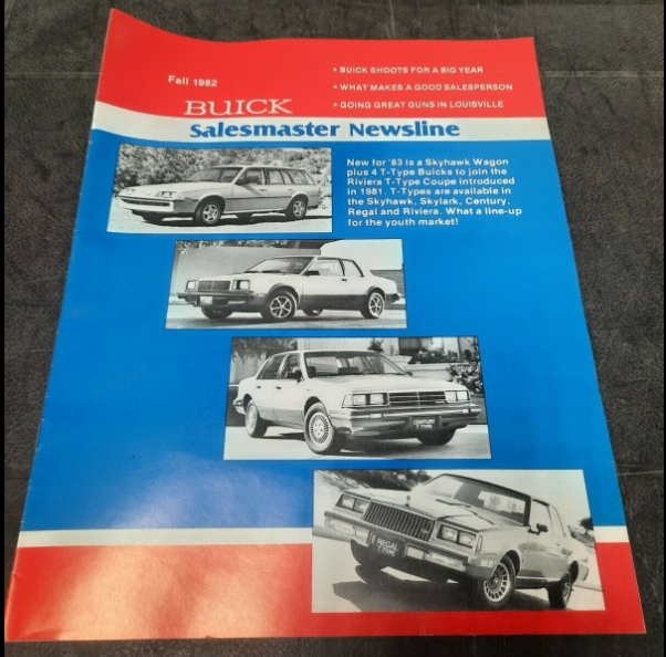 1982 Buick Salesmaster Newsline Brochure