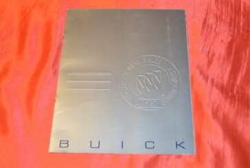1987 Buick Sales Master Club Dealership Brochure
