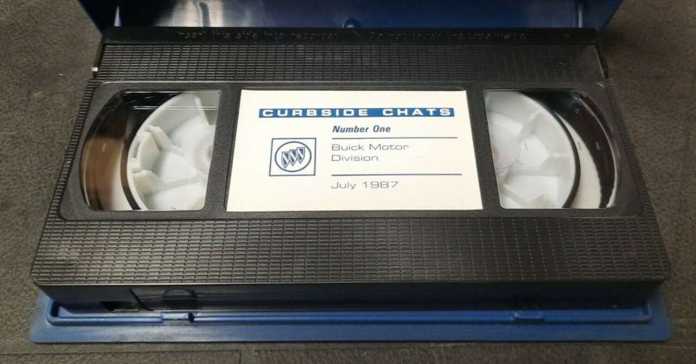 1987 Buick Dealer Salesman VHS Tapes Curbside Chats