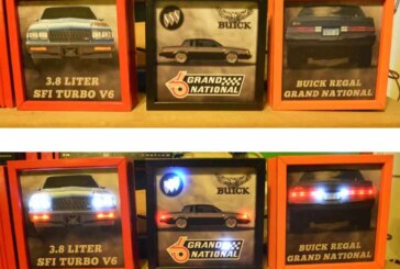 COOL Buick Grand National LED Lit Wall Art Display Units