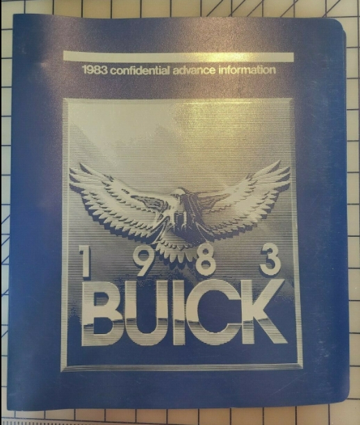 1983 Buick Advance Information Dealer Album