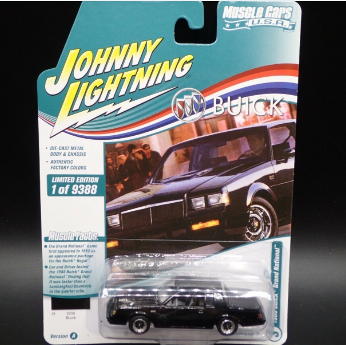 2022 Johnny Lightning Muscle Cars USA Release 3 1986 Buick Grand National & Regal T Type