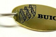 Solid Brass Buick Keychains