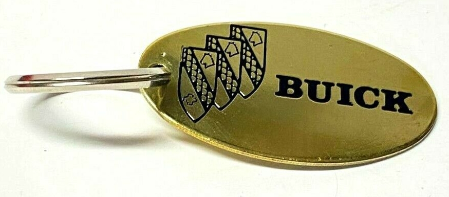 Solid Brass Buick Keychains