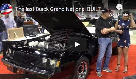 Last Buick Grand National Built Rare Appearance at Car Show (Video)