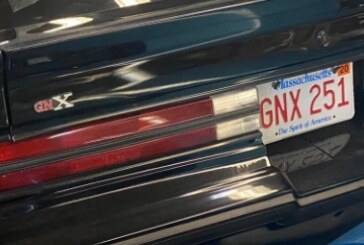 Personal Buick GNX License Tags