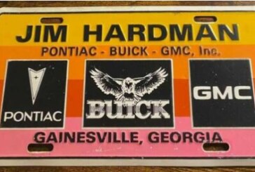 Buick Dealership Booster License Plates