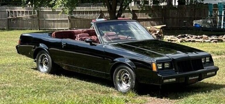 1982 Buick Regal Custom Roadster Convertible
