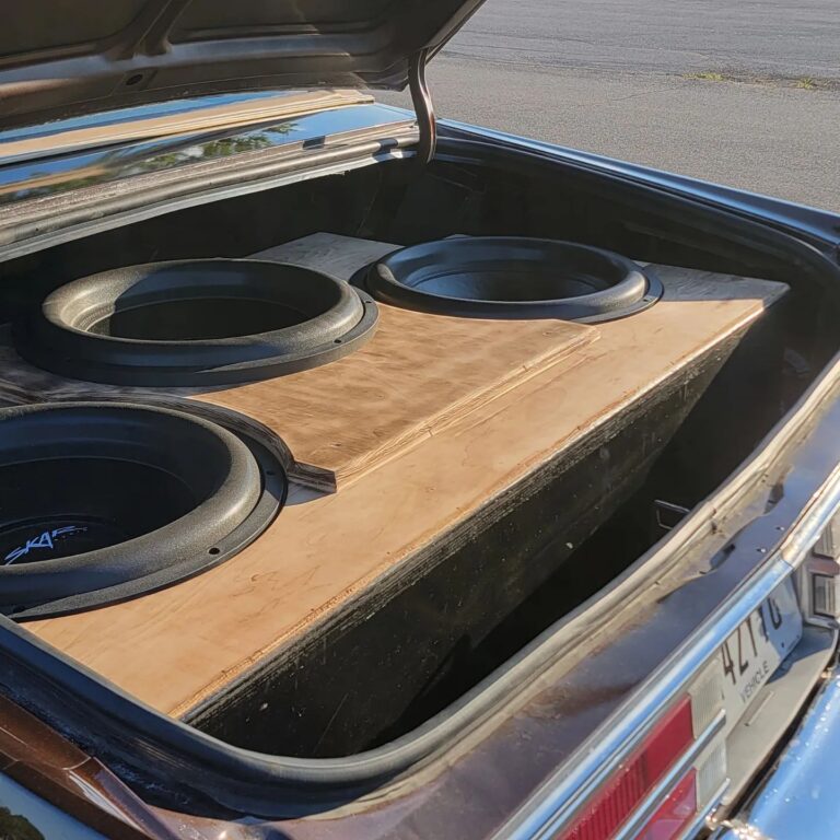 More Trunk Sub Layout Setups Buick Turbo Regal