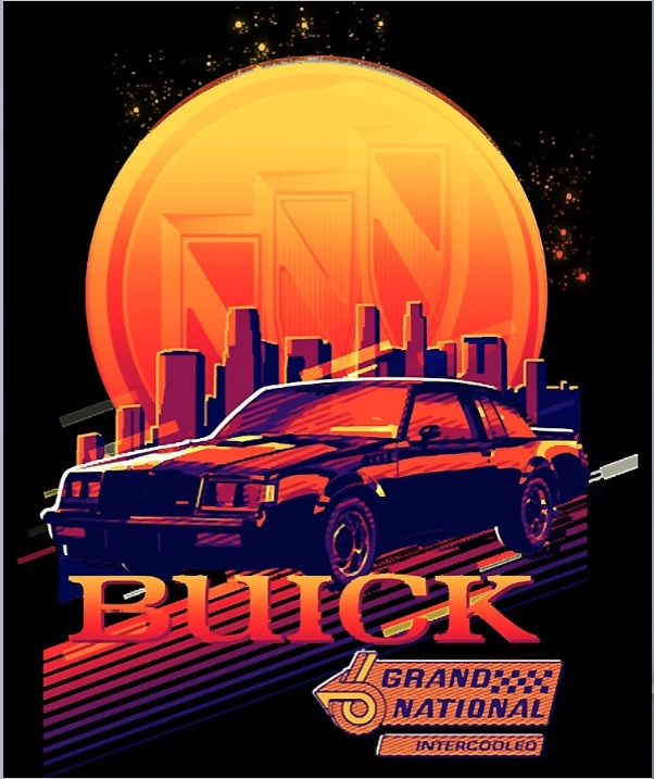 Custom Buick Grand National & GNX Posters