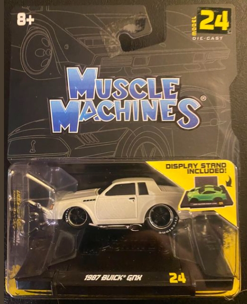 Muscle Machines White Buick GNX Diecast