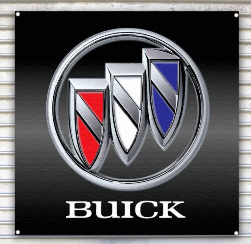 Buick Banners Authorized Service Triple Shield Crest Emblem – Buick ...