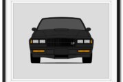 Aftermarket Computer Created Buick Grand National GNX Posters