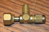 OEM Fuel Rail Extension 2 Outlet Tee Adapter For Gauges Etc