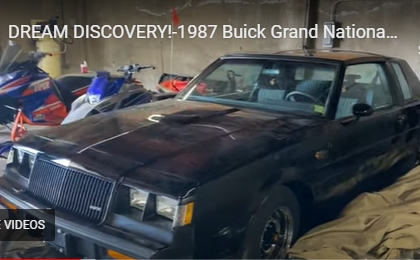 Totally Original 1987 Buick Grand National Stored Since NEW!