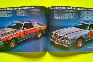 1976 Buick Press Kit Car Model Line & Pace Car Info