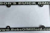 Buick Automobile Dealership License Plate Frames