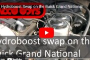 Buick Grand National Hydroboost Brake System Swap