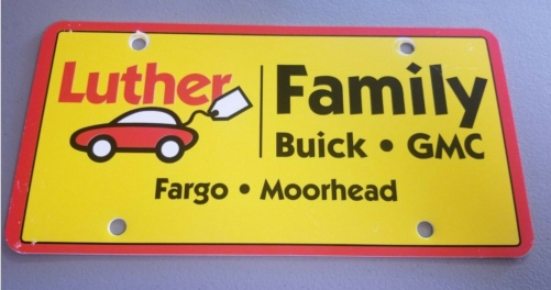 Buick Dealership Logo License Plates