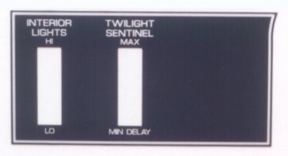 Twilight Sentinel Switch (Dash Rotary Dial)