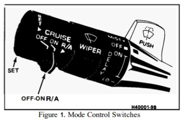 Cruise Control Switch (Multi-Function Lever)