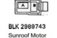 Sunroof Motor (Moonroof Astroroof)