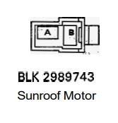 Sunroof Motor (Moonroof Astroroof)