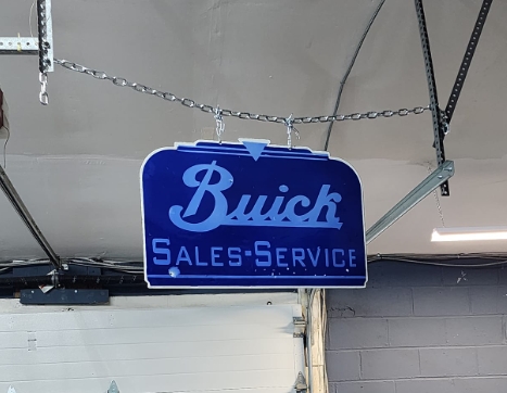 Neon Porcelain Metal Buick GN Garage Signs