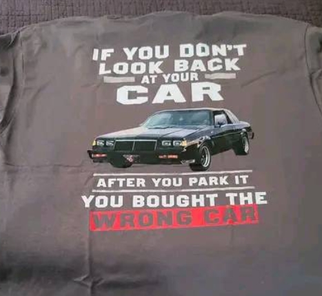 Buick Themed Retro & Muscle Tee Shirts