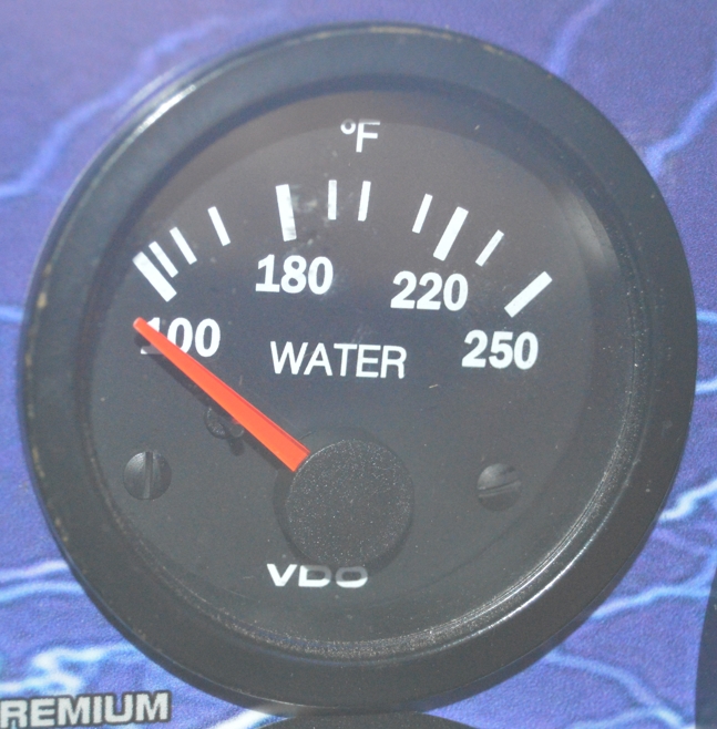 Universal Oil/Water Temperature Gauge Sensor Unit – 1/8" NPT Thread Replacement Part (Fits VDO)