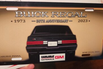 Front Custom Buick Regal Themed License Tags Plates