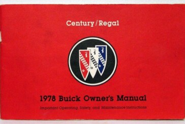1978 1979 1980 1981 Buick Regal Owners Manual