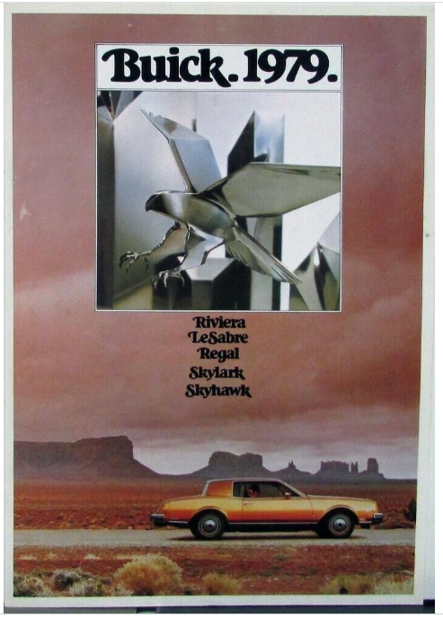 1979 Buick Regal Japanese Sales Guide Brochure Folder