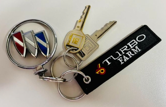 Buick Dealership & Turbo Regal Car Club Key Rings Chains