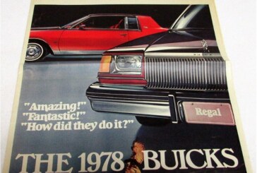 The 1978 Buicks Advertising Newspaper Insert