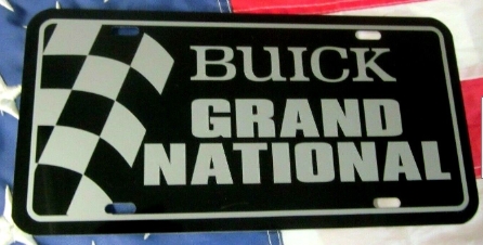 Decorative Front License Plates For Buick Grand National
