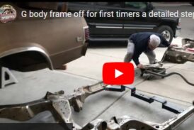 The Proper Way to do a G Body Frame Off