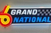 Neon & LED Lit Buick Grand National & Triple Shield Crest Logo Signs