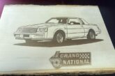 1987 Buick Grand National GNX Hand Drawn Pencil Graphite Sketches Paintings Computer Renderings