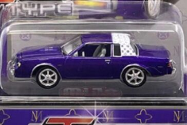 Johnny Lightning MIJO Exclusive 1987 Buick Regal T Type Purple