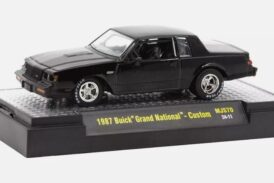 M2 Machines Black 1987 Buick Grand National Custom 1/64 Diecast