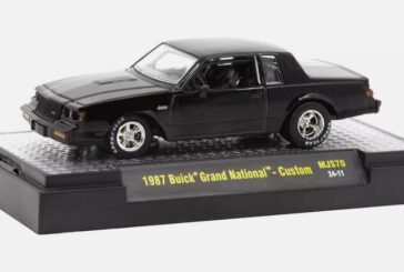 M2 Machines Black 1987 Buick Grand National Custom 1/64 Diecast