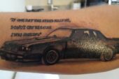 Buick Grand National Arm Tattoos