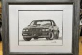 Artsy Buick GNX Pencil Sketches