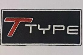 Buick Turbo T & Regal T Type Emblem Iron on Embroidered Patch